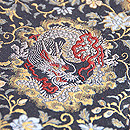 花唐草竜虎紋半幅帯 質感・風合