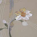 水仙の名古屋帯 質感・風合