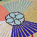 龍村製 松竹梅唐草 質感・風合