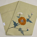 アザミの刺繍帯　帯裏