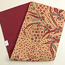 バティック更紗名古屋帯　帯裏