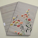 撫子刺繍絽名古屋帯 帯裏