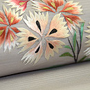 撫子刺繍絽名古屋帯 質感・風合