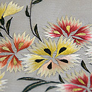 撫子刺繍絽名古屋帯　質感・風合