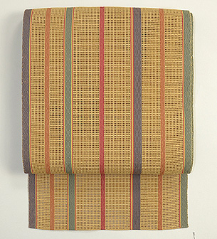 細縞羅織開き名古屋帯