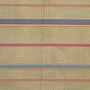 細縞羅織開き名古屋帯 前中心