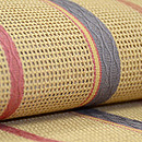 細縞羅織開き名古屋帯 質感・風合