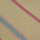 細縞羅織開き名古屋帯 質感・風合