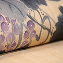 葡萄の図芭蕉布名古屋帯 質感・風合