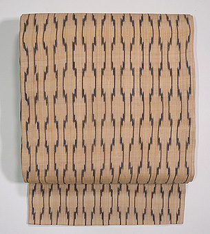 立涌絣芭蕉布名古屋帯