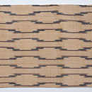 立涌絣芭蕉布名古屋帯 前中心