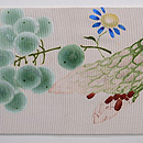 果物いっぱいの夏帯 前中心