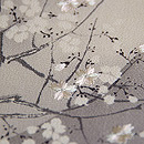満月に桜刺繍帯　質感・風合