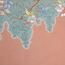 花筏刺繍名古屋帯 前中心