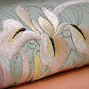 花筏刺繍名古屋帯 質感・風合