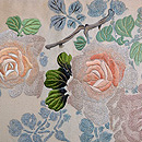 薔薇の丸帯 前中心