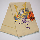 兜柄の綴れ袋帯　帯裏