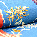 秋のコラージュ名古屋帯　質感・風合