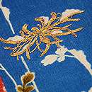 秋のコラージュ名古屋帯　質感・風合