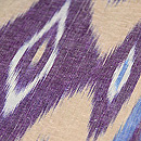 ウズベキスタン・アドラス名古屋帯　質感・風合