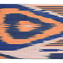 ウズベキスタン・アドラス名古屋帯　前中心