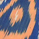 ウズベキスタン・アドラス名古屋帯　質感・風合