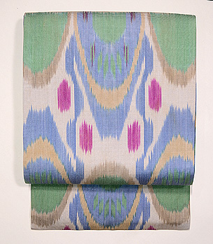 ウズベキスタン・アドラス名古屋帯