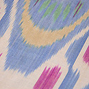 ウズベキスタン・アドラス名古屋帯　質感・風合