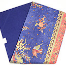 金更紗名古屋帯　帯裏