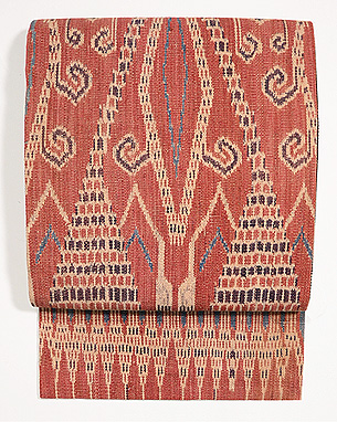 カリマンタン・絣名古屋帯