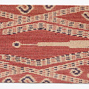 カリマンタン・絣名古屋帯　前中心