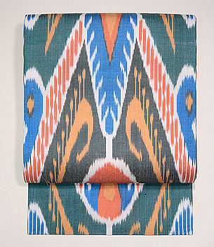 ウズベキスタン・アドラス名古屋帯