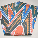 ウズベキスタン・アドラス名古屋帯　帯裏