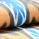 ウズベキスタン・アドラス名古屋帯　質感・風合