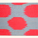 ウズベキスタン・アドラス名古屋帯　前中心