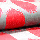 ウズベキスタン・アドラス名古屋帯　質感・風合