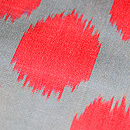 ウズベキスタン・アドラス名古屋帯　質感・風合