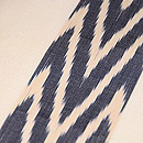 ウズベキスタン・アドラス名古屋帯　質感・風合