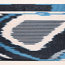 ウズベキスタン・アドラス名古屋帯　前中心