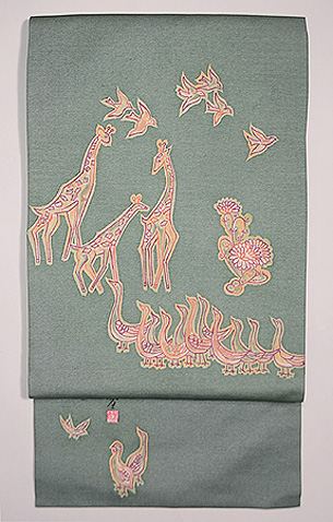 アフリカ大草原名古屋帯