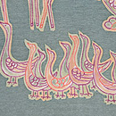 アフリカ大草原名古屋帯　質感・風合