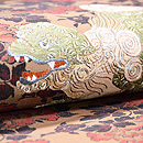 唐獅子牡丹の袋帯 質感・風合