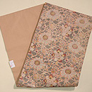 和更紗「籬に花唐草」名古屋帯 帯裏