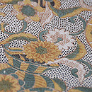 和更紗「源氏車に花唐草」名古屋帯 質感・風合