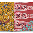 更紗の切嵌名古屋
帯 前中心