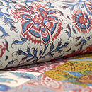 更紗の切嵌名古屋帯 質感・風合