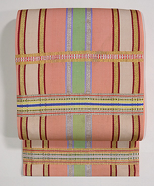 龍村製吉野間道手袋帯