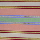 龍村製吉野間道手袋帯 前中心