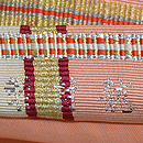 龍村製吉野間道手袋帯 織り出し