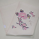 ヒマワリとバラの名古屋帯　帯裏